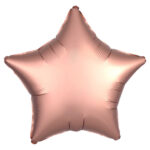 بادکنک فویلی مسترتم طرح ستاره کروم پلاس